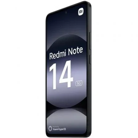 Xiaomi Smartphone Redmi Note 14 5G 6GB RAM 128GB Pantalla 6.67" AMOLED 120Hz 108MP Negro MZB0INWEU Xiaomi Smartphone Redmi Note 14 5G 6GB RAM 128GB Pantalla 6.67" AMOLED 120Hz 108MP Negro MZB0INWEU